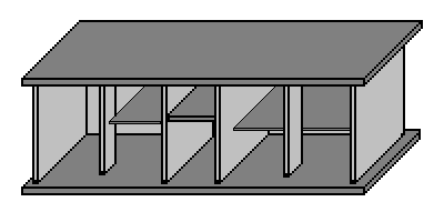 Skizze 3: Schrank ohne Tren